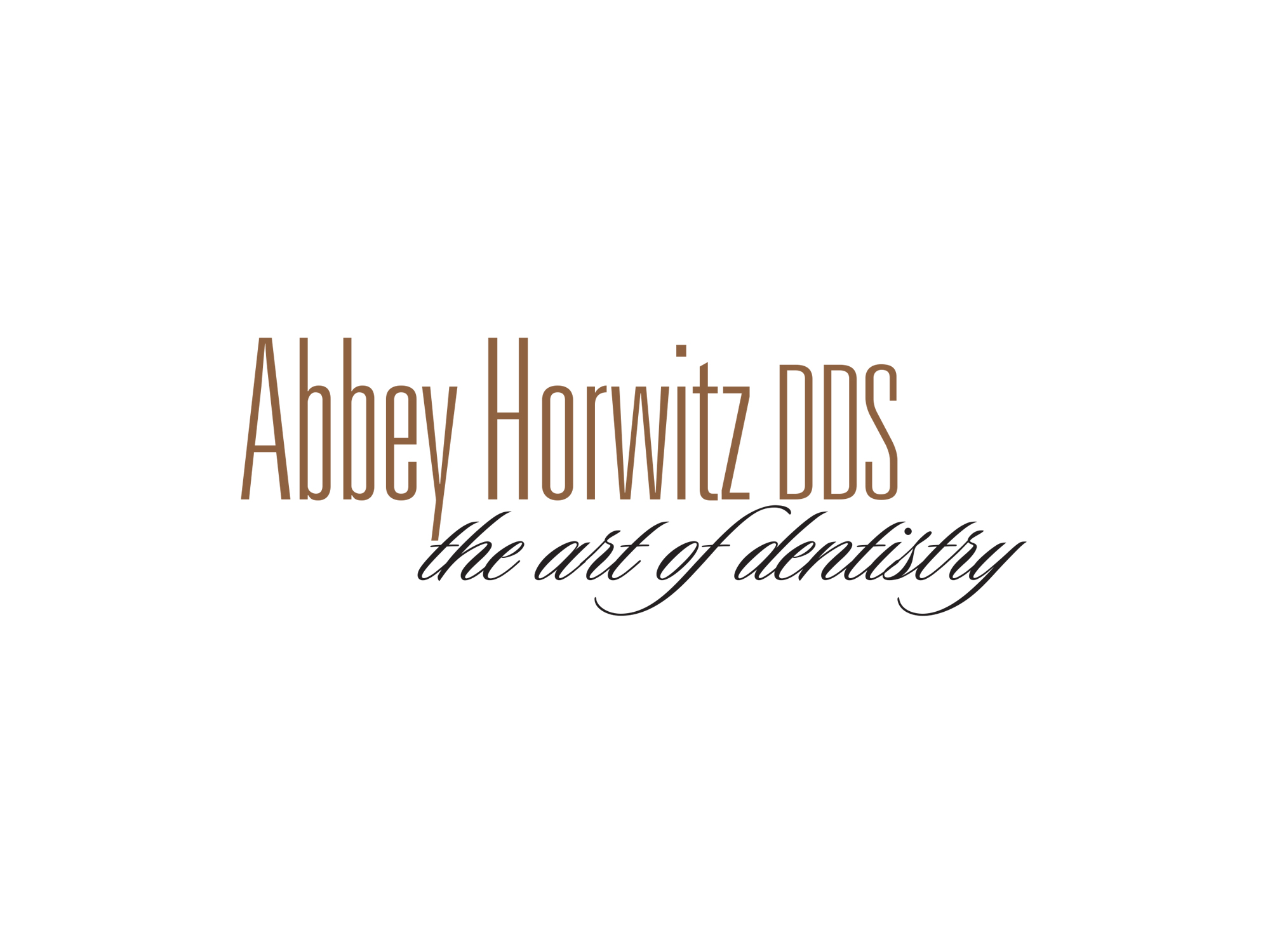 Abby Horwitz, DDS, 2003.